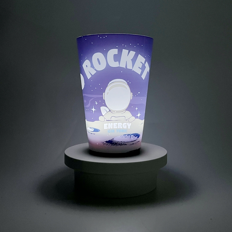 16oz LED cup
