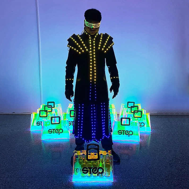 LED bottle presenter