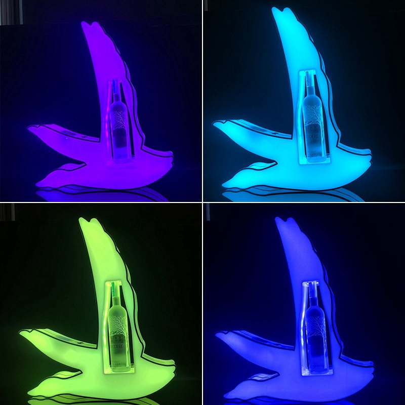 LED bottle presenter