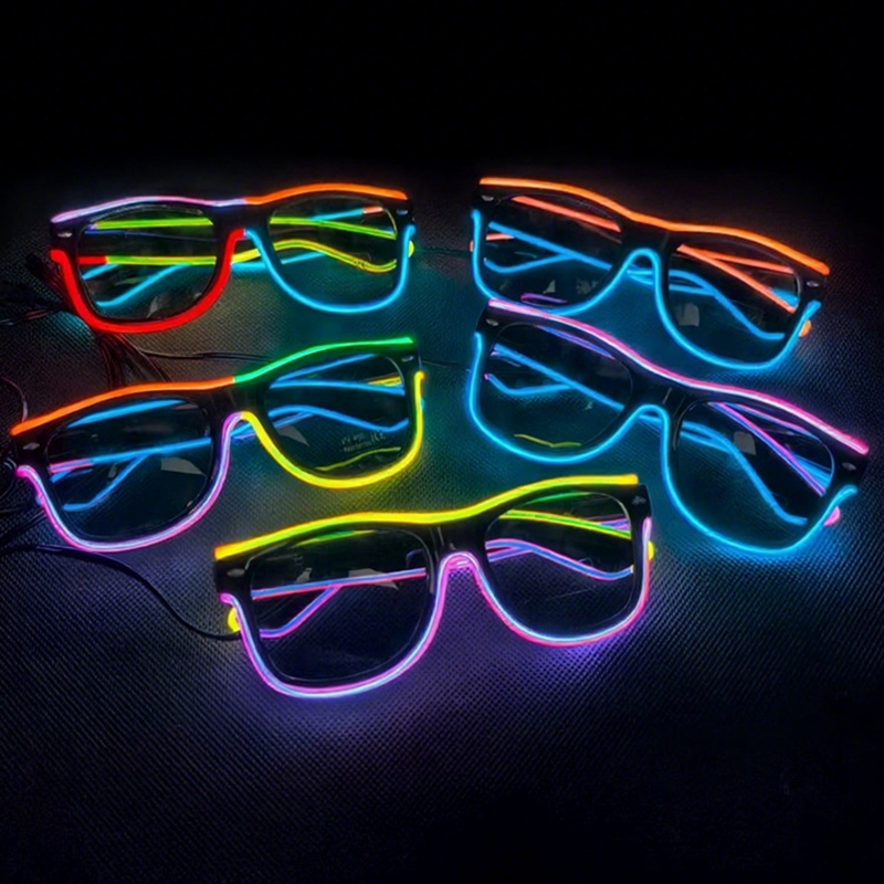 led glasses