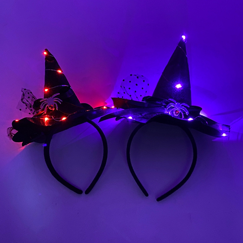 LED Spider headband