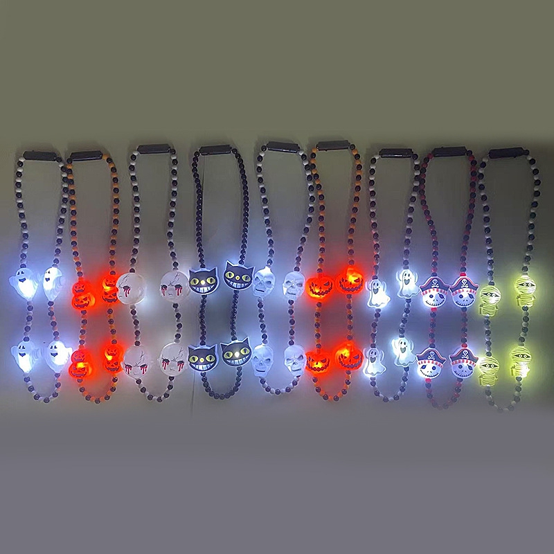 Halloween led necklace