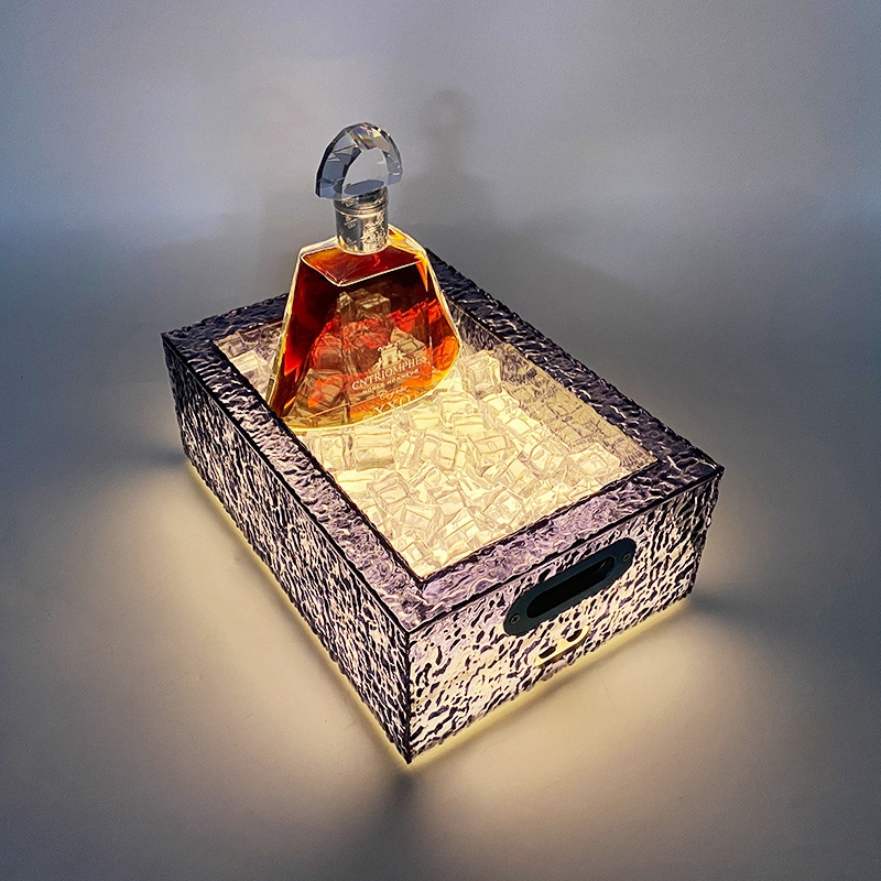 LED bottle presenter